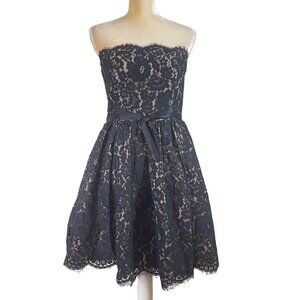 Robert Rodriguez for Target/Neiman Marcus Black Lace Strapless Party Dress 6